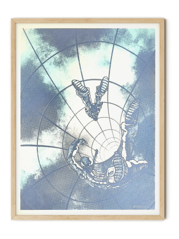 Hacia el interior Serigrafia