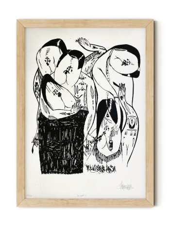 serigrafia de No Poetisa